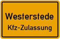 Zulassungsstelle Westerstede, Kennzeichen Westerstede Zulassungsstelle Westerstede