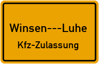 Zulassungsstelle Winsen-Luhe, Kennzeichen Winsen (luhe) Zulassungsstelle Winsen (luhe)